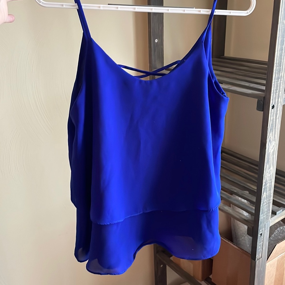 Royal blue Top